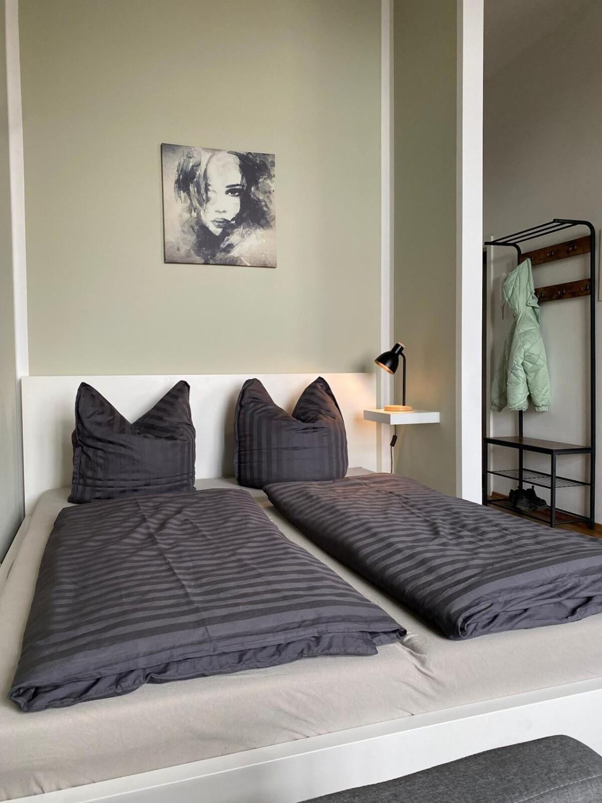 Stilvolles Loft Mit Kostenlosem Fahrrad Magdeburg Exteriör bild