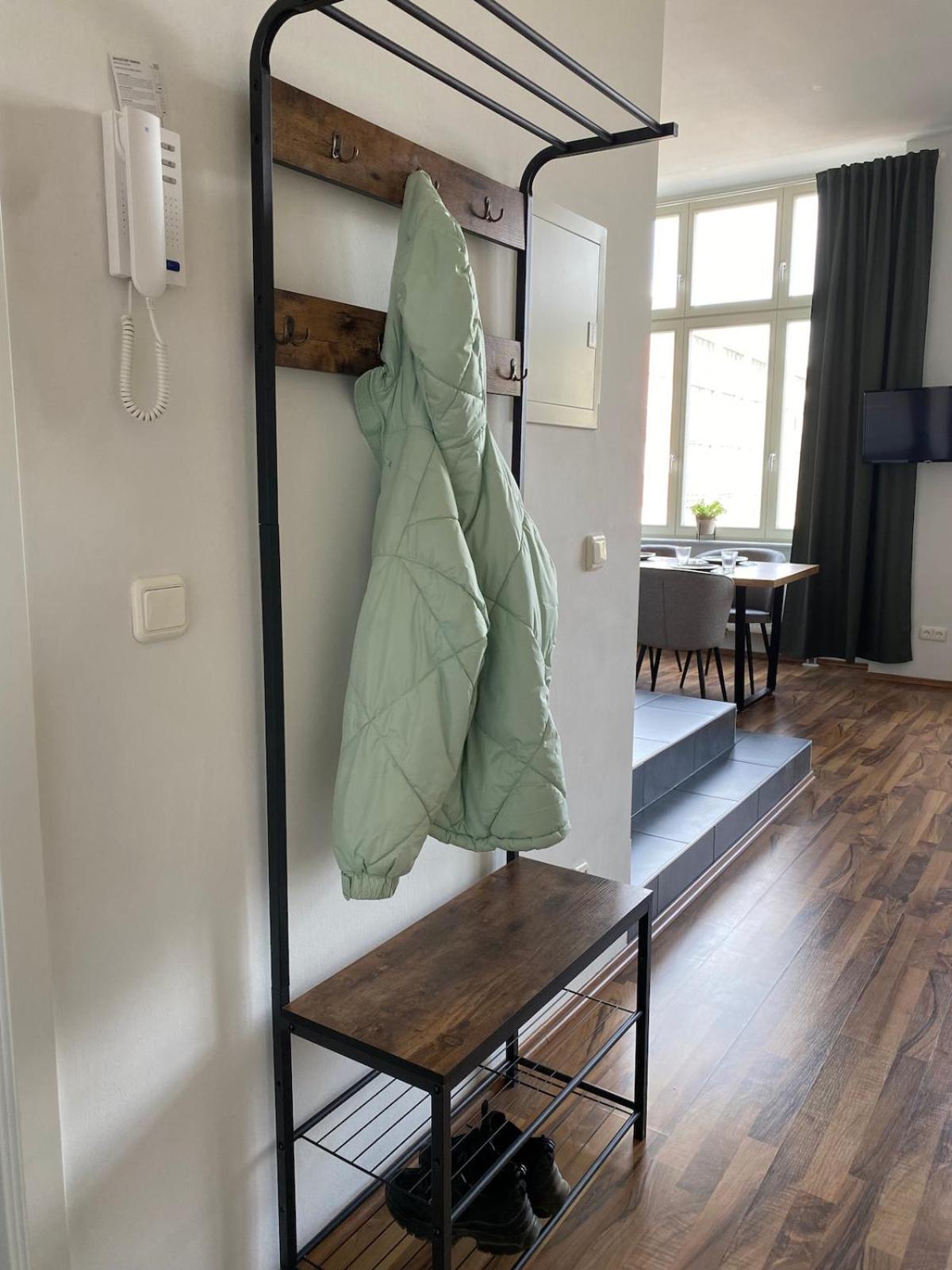 Stilvolles Loft Mit Kostenlosem Fahrrad Magdeburg Exteriör bild