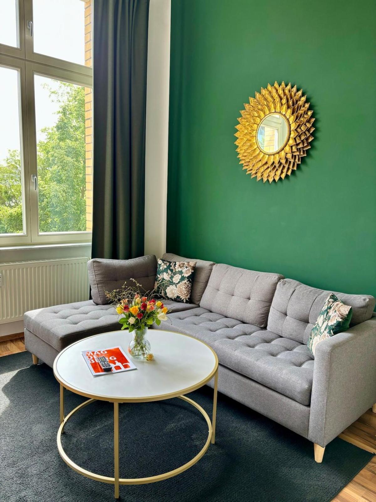Stilvolles Loft Mit Kostenlosem Fahrrad Magdeburg Exteriör bild